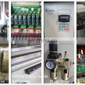 CNC 3 Axis Aluminum Profile Milling Window Fabrication Machine thumbnail-6
