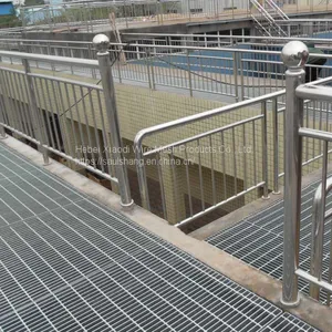 Light Weight Material Galvanized Steel Grating Catwalk Platform, Steel Grating Raised Floor Weight for Sale thumbnail-4