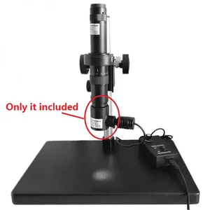 Monocular Coaxial Illuminated Digital Microscope Adapter Interface 26mm 20.23mm Half Reflection Half Transmission Lens Adapter thumbnail-5