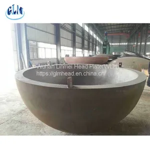 Steel Hemispherical Dished Head Stainless Steel Water Tank Dish Head thumbnail-2