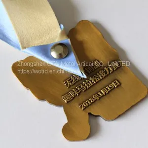 CTAI 8 Years Medal Manufacture Custom Metal Die Struck Medals for Gift thumbnail-5