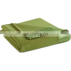 Factory Manufactured Polyester Fleece Flame Retardant Blanket Military thumbnail-2