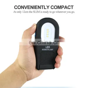 4 Mode USB Rechargeable LED Work Light With Folding Magnetic Base and Hook thumbnail-3