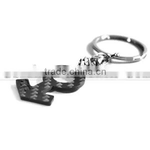 Fashionable Premium Carbon Fiber Male Key Ring thumbnail-1