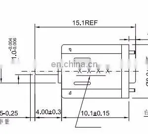 Precision Metal Brush 1.5-3V High Speed DC Miniature Motors K10 thumbnail-4