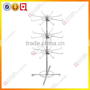 4 Tiers Slipper Metal Wire Display Rack thumbnail-1