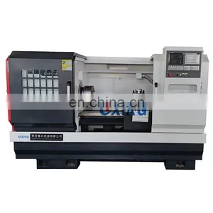China Flat Bed High Precision Efficient CK6165E Heavy Duty CNC Lathe Metal Processing Turning Center Machine thumbnail-1