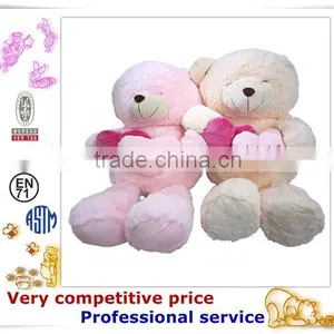 OEM Stuffed Toy,Custom Plush Toys, Heart to Heart Teddy Bear thumbnail-2