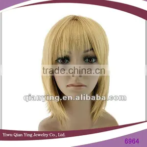 Short Blond Synthetic Cosplay Boys /male Wigs thumbnail-1