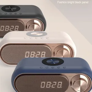 Wireless Charging Bluetooth Speaker 4000mAh Speaker Home Theater Shocking Surround Bass Column Computer Subwoofer thumbnail-1