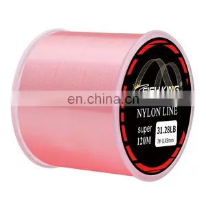 New Nylon Fishing Line 120m 5 Colors Super Strong Pull Power Line Fluorocarbon Fishing Line thumbnail-2