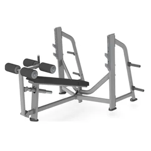 Year End Promotion Free Weight Decline Bench Land Fitness Commercial Gym Equipment Sports Strength Exercise Machine thumbnail-1