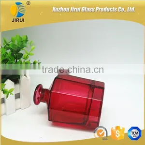 280ml Red Reed Diffuser Glass Bottle With Cork thumbnail-2
