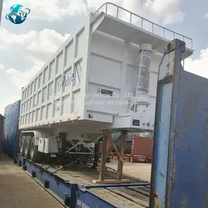 3 Axle Square Dump Trailer thumbnail-2