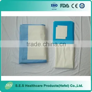 Nonwoven Fabric C Section Drape Pack With CE ISO Certification thumbnail-1