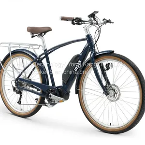 250/500 Watt Motor Electric Bicycles With Rear Rack thumbnail-2