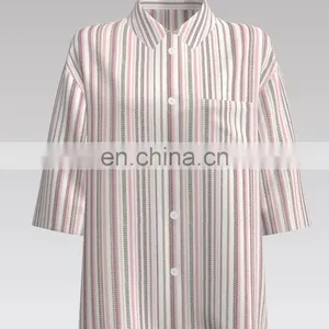 Super Comfortable Cotton Single Jersey Fabric Plain Dyed Woven Fabric For Dress thumbnail-2