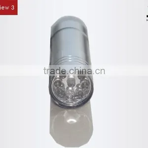 JAK HF1203 Shockproof 9 LED Aluminium Flashlight thumbnail-4