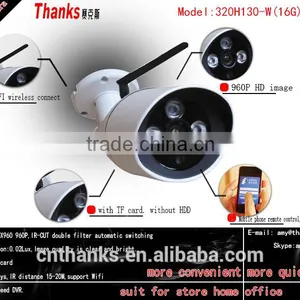 H.264 Video Compression Outdoor HD 960P CCTV Wireless Surveillance IP Camera WIFI For Home Security Monitoring thumbnail-1