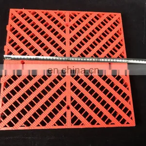 PP Plastic Grid 4s Shop Car Wash Station Non-slip Grille Floor Mat Water -proof Floor Grill thumbnail-5