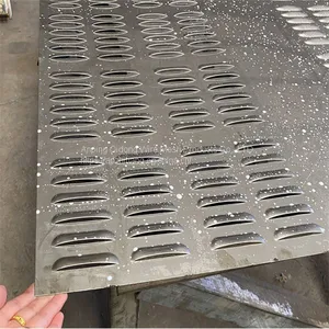 Cross Hole Network Granary Special Bridge Hole Galvanized Sheet For Petrochemical Industry thumbnail-1