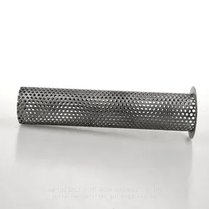 Stainless Strainer Tube Filter Stainless Steel Tube Filter Stainless Tube Strainer Stainless Steel Perforated Metal Tube Bucket Basket Filter Strainer thumbnail-3