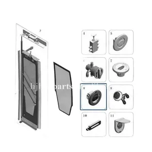 Original Bus Electrical System ZK6129H 6100-06498 Bus Door Emergency Switch for Bus thumbnail-6