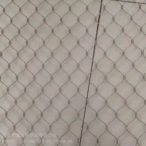 Stainless Steel Ferrule Rope Mesh Flexible Stainless Steel Rope Mesh thumbnail-3