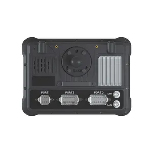 HC801F Hidon Factory Price 8'' Android Linux RJ45 Lan RS232/485 DC CVBS Camera CAN Port IP67 Car Vehicle Tablet PC With CAN RS232 thumbnail-1