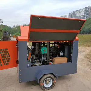 The Saman Mobile Screw Air Compressors Can be Divided Into Diesel Mobile Screw Air Compressors and Electric Mobile Screw Air Compressors. thumbnail-1
