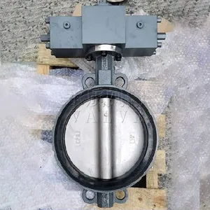 Marine Single-acting Wafer-type Hydraulic Butterfly Valve for Ballast Tanks, Available With Certificates From Various Classification Societies thumbnail-1