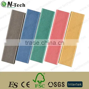 Techwoodn Superior, Eco and Natural Construction Material, Rainbow Color, Colorful WPC Outdoor Decking, Wood Plastic Composite thumbnail-1
