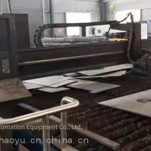Used Dongsheng Gantry Cnc Plasma Flame Cutting Machine With Hypertherm Maxpro200 Plasma Power Supply thumbnail-1