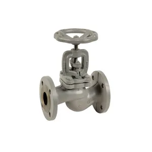 2 Inch PN16 DIN Flanged Ductile Cast Iron Flange Type Globe Valve Price thumbnail-6