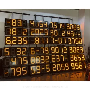 China Factory Waterproof Gas Station Led Fuel Price Sign Display Customize Size for Global Gas Station Retailers thumbnail-3