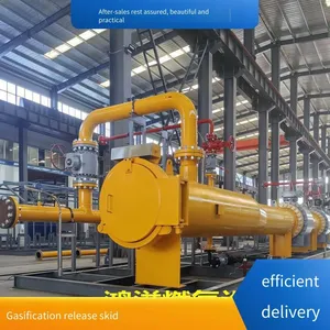 Cng Pressure Reduction Skid Gas Pressure Regulating Box Equipment, Lng Supercharger Pressure Regulating and Metering Cabinet, Hongyi thumbnail-1