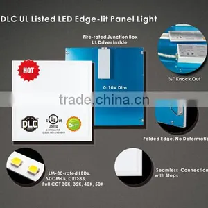 DLC UL Dimmable 1X4led Panel 1x4ft Square Led Light Panels thumbnail-4