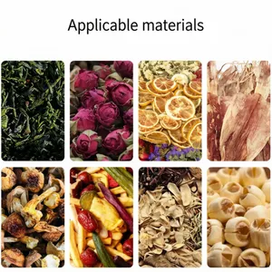 Rotary Roaster Dehydrator Dryer for Tea Flowers Dried Fruit and Food Multi-layer Aroma-Enhancing Machine Stainless Steel thumbnail-3