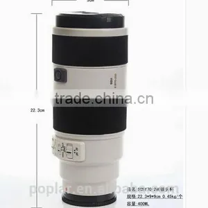 China Best Selling Novelty Funny Custom Logo Wholesale Stainless Steel Travel Camera Lens Coffee Mug thumbnail-3