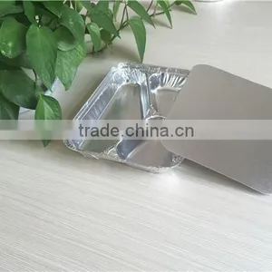 Aluminum Food Pan 3 Compartments Food Tray thumbnail-2