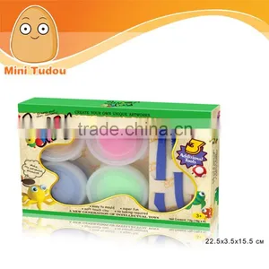 DIY Super Clay New Item Modeling Clay Color Mud Canned Gift Box Packaging NO.3301B thumbnail-1