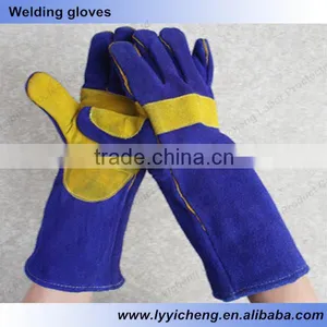 Cow Split Leather Welding Gloves thumbnail-4