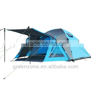 LYCT-009 Camping Fiberglass Double Roof Tent thumbnail-3