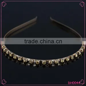 Fashion Gold Plated Spiring Metal Women Hairbands Hair Bridal Hair Accessories thumbnail-1