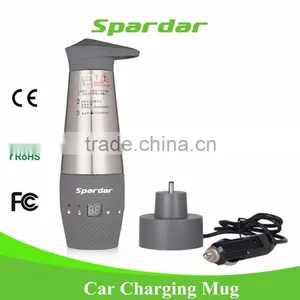 12V Blue Car Electric Kettle for Travel Water Rapid Boiling thumbnail-5