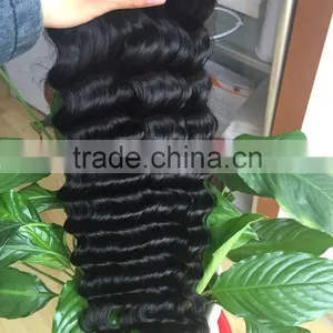 Tangle Free 7A Brazilian Deep Wave Bundles 100% Human Virgin Hair Wholesale thumbnail-1