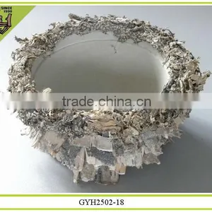 Natural Material Flower Pot Birch Bark Planter thumbnail-1