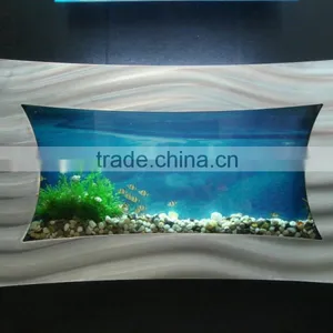 NEW ALUMINUM FRAME WALL HANGING AQUARIUM,WALL-MOUNTED AQUARIUM,WALL AQUARIUM FISH TANK thumbnail-1