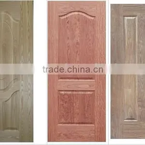 3X7 Melamine Laminated Door Skin Natural Teak Door Skin thumbnail-1