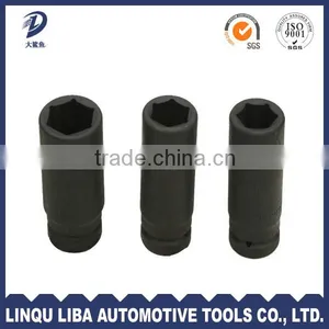 Black Finish Impact Lug Socket for Car and Truck thumbnail-5